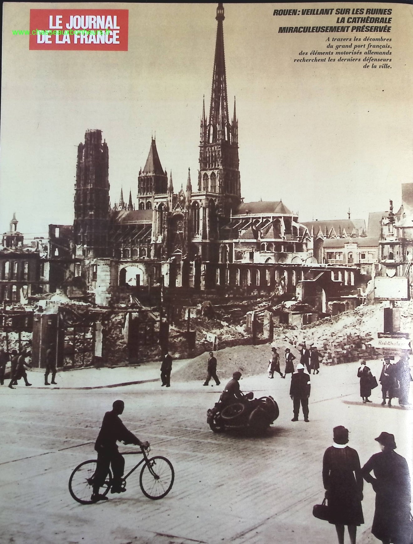 La bataille de France - N° 101 - Le journal de la France les années 40 - Livre revue magazine