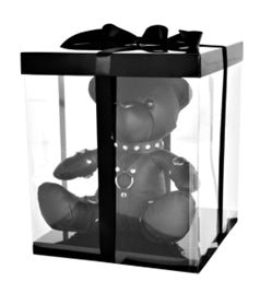 Ours en cuir EDDY The BDSM Teddy Bear Orange + Boite