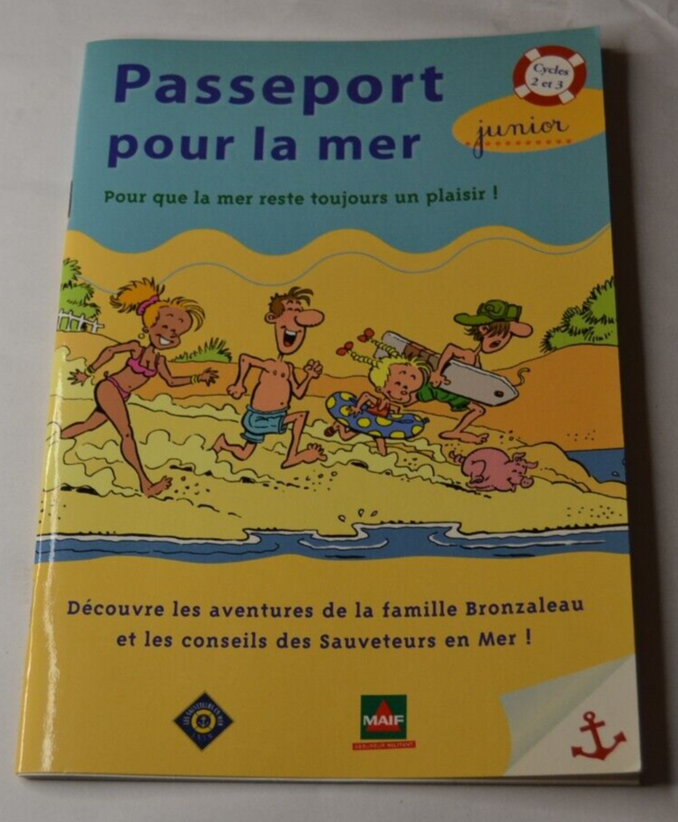 Passeport pour la mer - junior cycles 2 et 3 - livre jeux