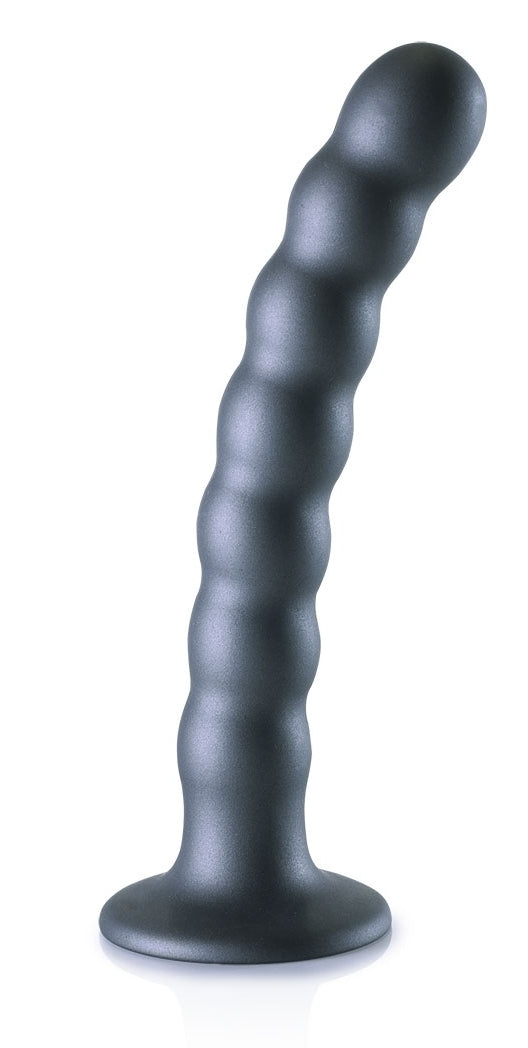 Plug Beaded G-Spot M 16.5 x 2.5cm Gris