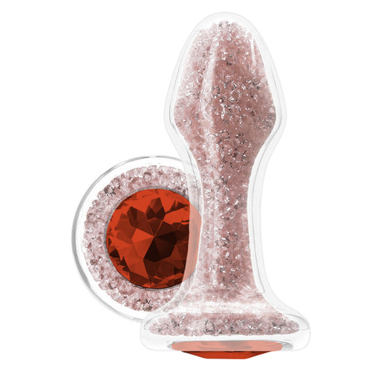 Plug Bijou Glam Star 8 x 3.5cm Rose