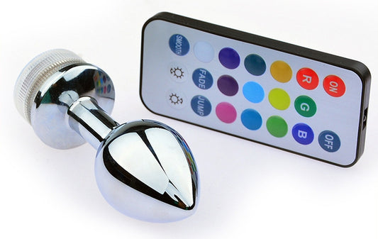 Plug Bijou lumineux LIGHT LED L 8 x 4cm