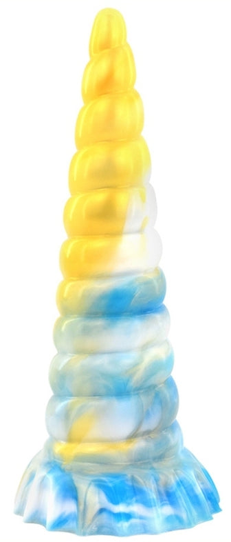 Plug Korn 20 x 6cm Doré-Bleu