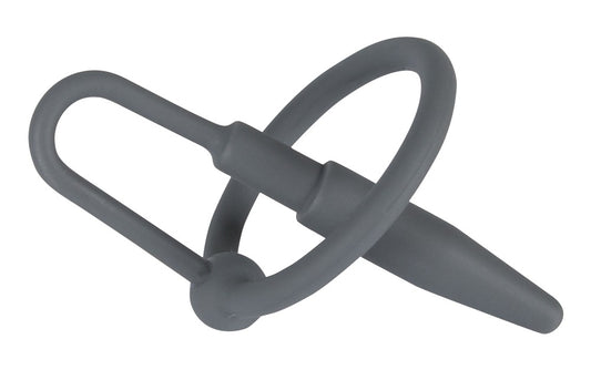 Plug Penis Silicone avec Anneau 5.5cm - Diamètre 8mm
