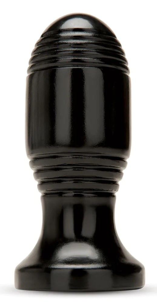 Plug Ribbed Plug 10.5 x 5 cm Noir
