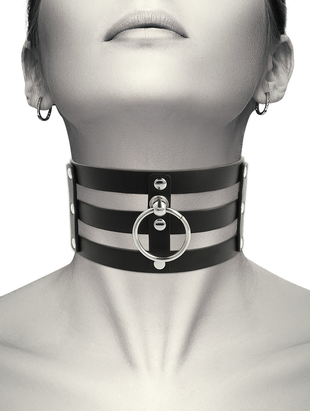 Ras de cou Coquette Triple Lane Noir