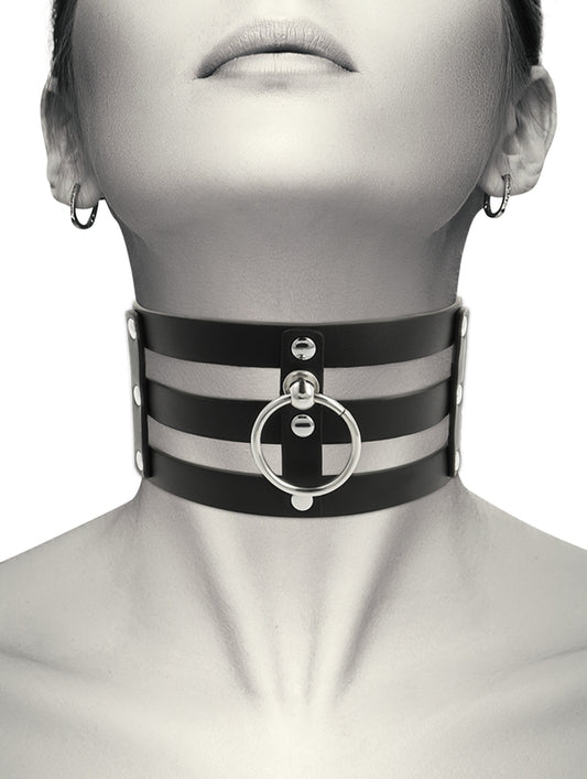Ras de cou Coquette Triple Lane Noir
