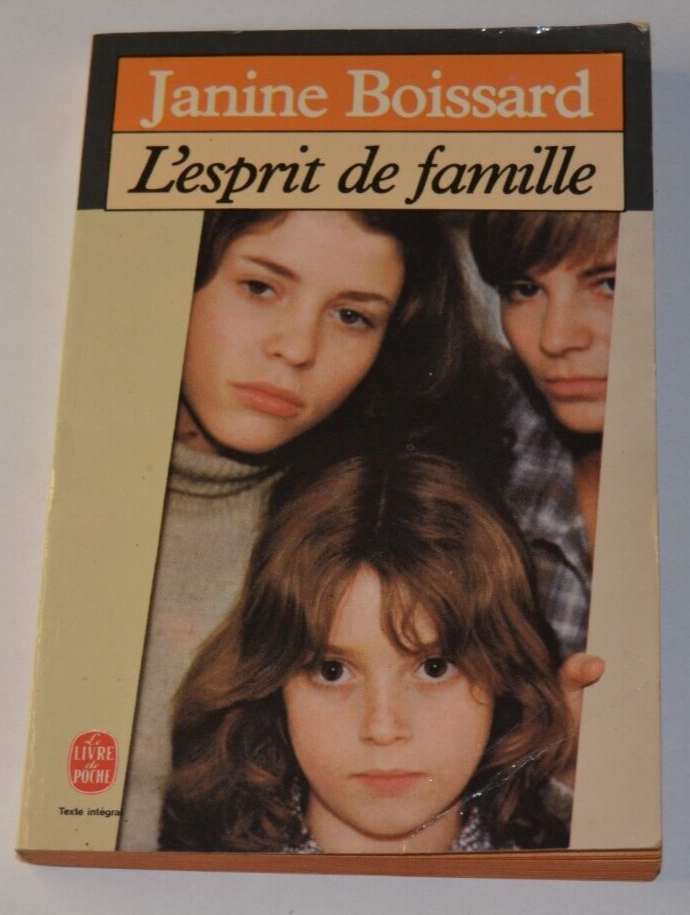 L'esprit de famille - Janine Boissard - livre