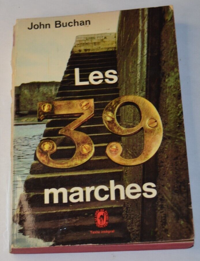 Les 39 marches - John Buchan - livre