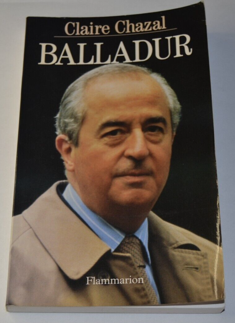 Balladur - Claire Chazal - livre