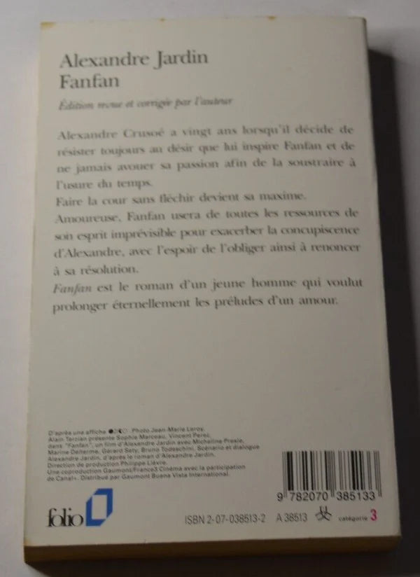 Fanfan - Alexandre Jardin - livre