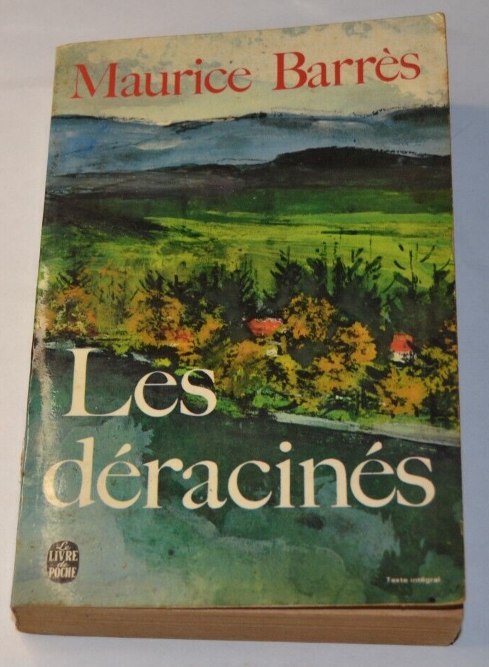 Les déracinés - Maurice Barrès - livre