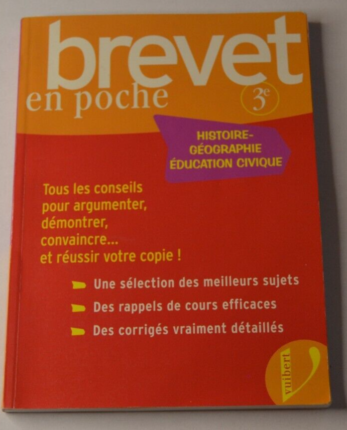 Brevet en poche - 3e - Histoire / Géographie / Education civique - livre