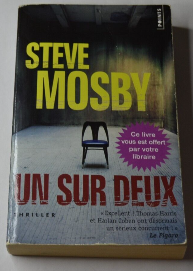 Un sur deux - Steve Mosby - livre