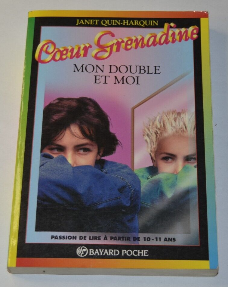 Mon double et moi - J. Quin-Harquin - Coeur grenadine - livre jeunesse