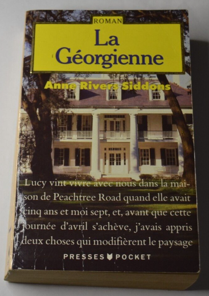 La Géorgienne - Anne Rivers Siddons - livre