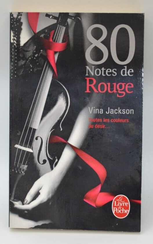 80 notes de rouge - Vina Jackson - livre