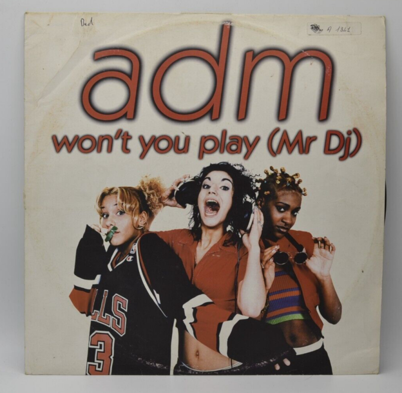 Adm – Won't You Play (Mr DJ) - disque vinyle maxi 45 tours