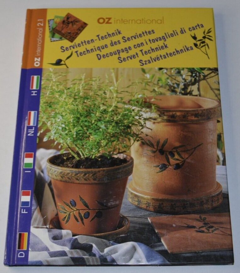 Technique des serviettes - Oz international - livre