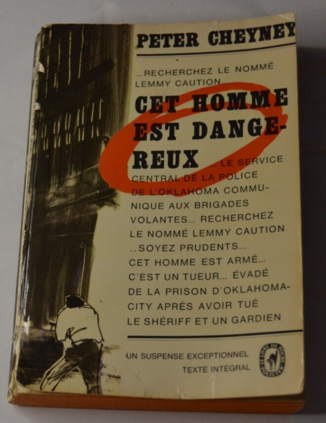 Cet homme est dangereux - Peter Cheyney- livre