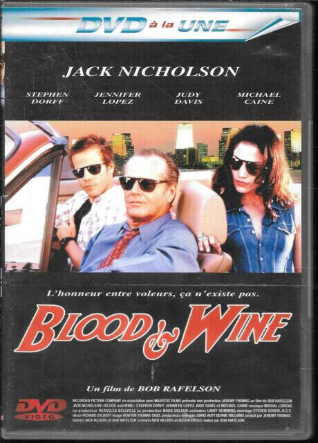 dvd - Blood & Wine - Jack Nicholson - Jennifer Lopez - Policier