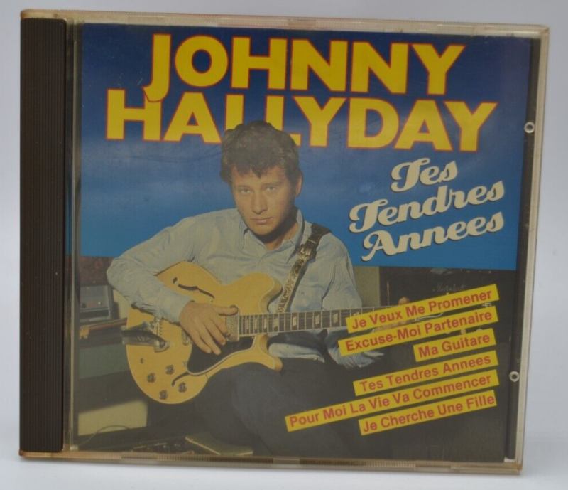Tes Tendres Années - Johnny Hallyday - cd