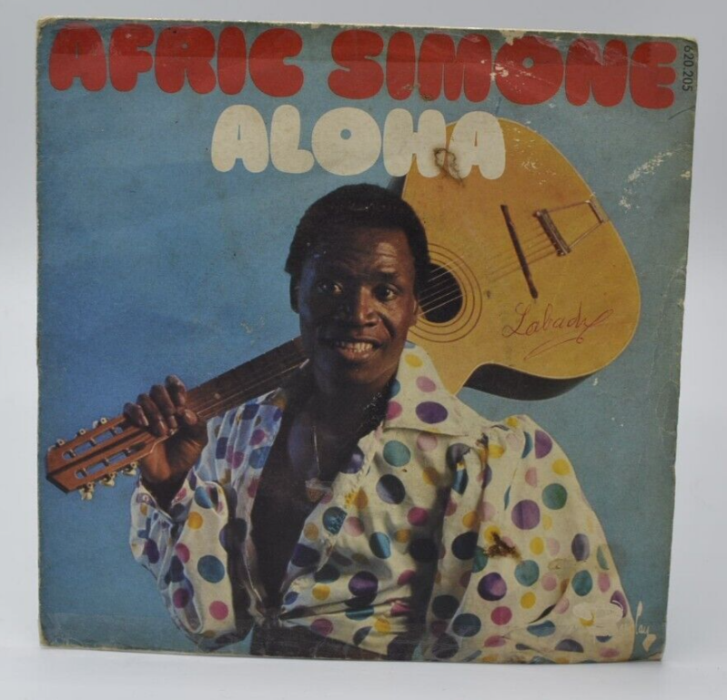 disque vinyle 45 tours - aloha afric simone