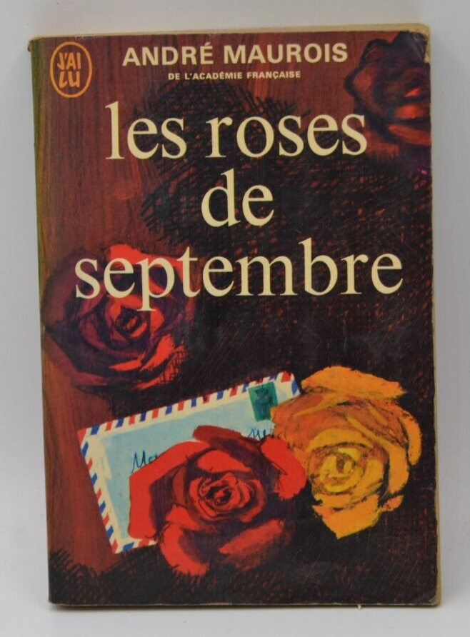 Les roses de septembre - André Maurois - livre