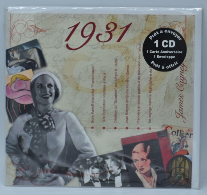20 Original Recordings - 1931 cd date anniversaire prêt à envoyer - cd