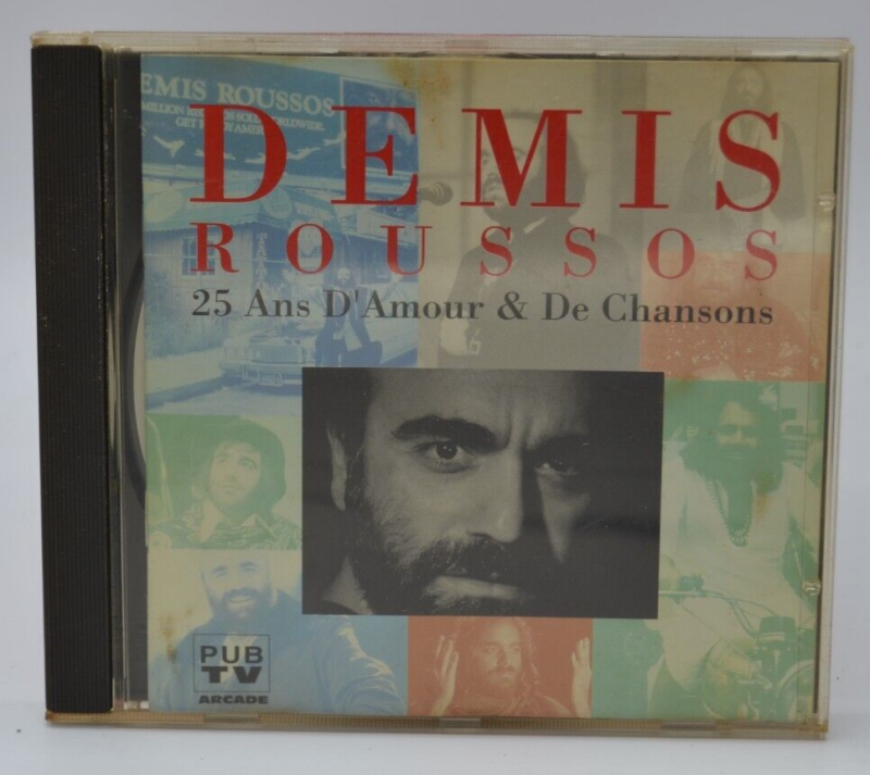 25 Ans d'amour et De Chansons Demis Roussos - cd