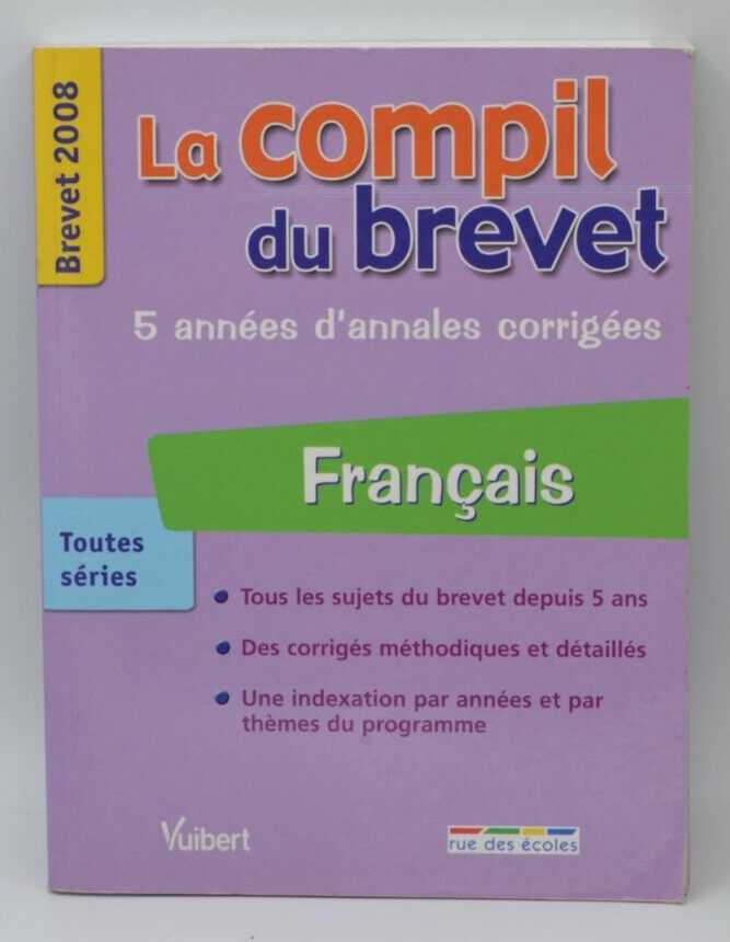 La compil du brevet - brevet 2008 - français - livre