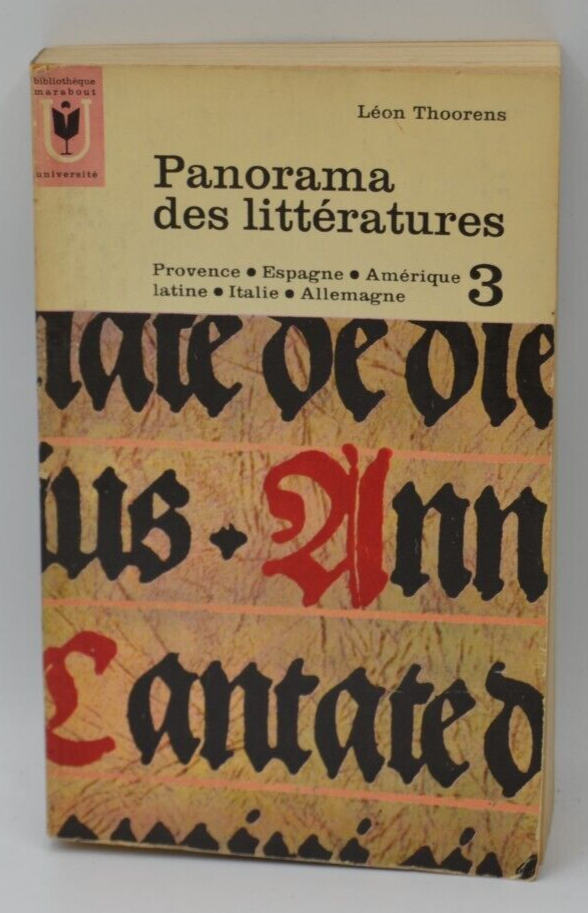 Panorama des littératures 3 - Léon Thoorens - livre