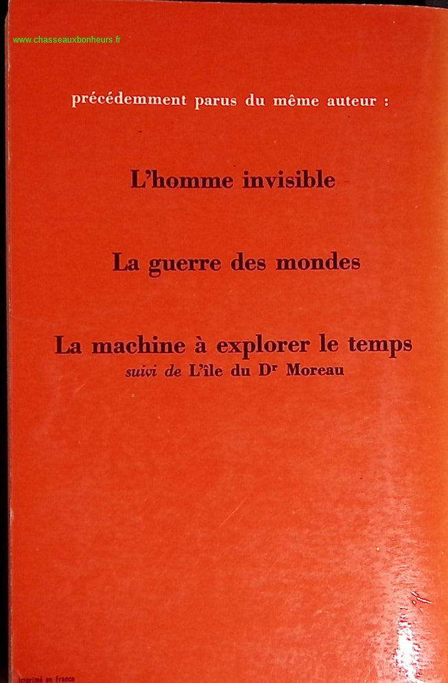 Les premiers hommes dans la lune - H.G Wells - livre