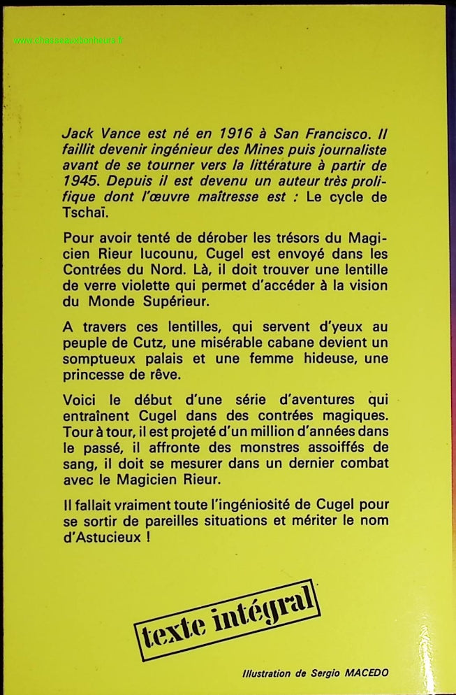 Cugel l'astucieux - Jack Vance - livre