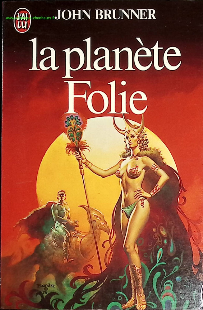 La planète Folie - John Brunner - livre