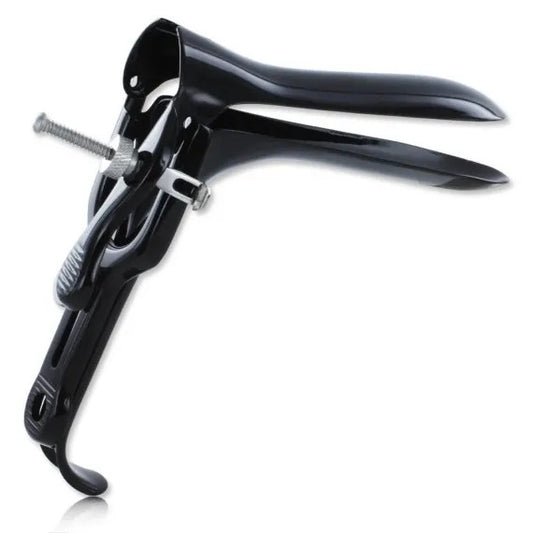 Speculum en métal noir 11 x 3.5 cm