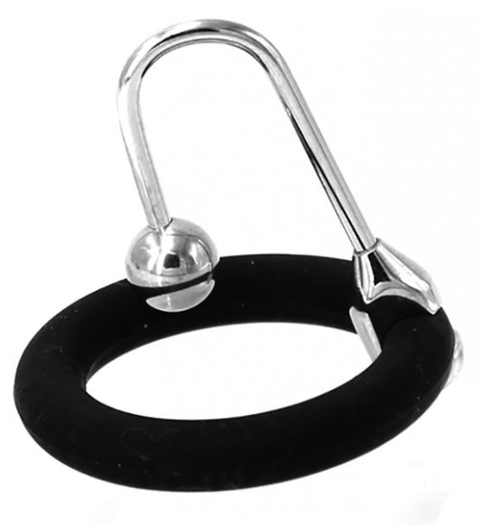 Sperm Stopper 2 Anneaux Silicone 25 et 30mm - Bille 8mm