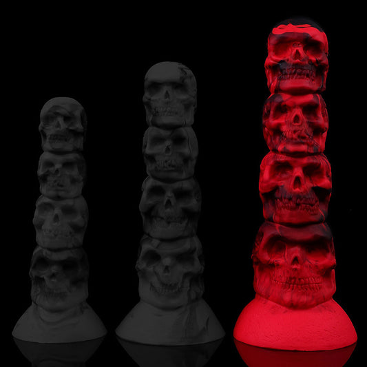 Plug Deathy L 21 x 6.5 cm Rouge