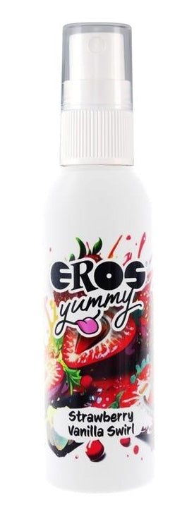 Spray Corporel à Lécher Yummy Fraise Vanille 50 ml