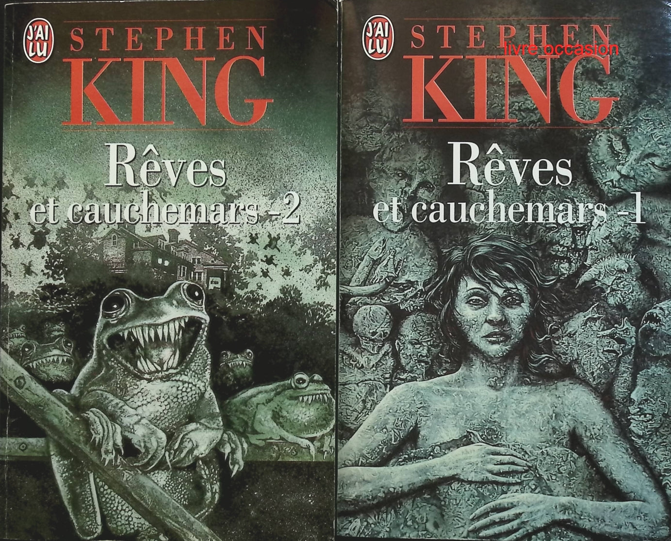 rêves et cauchemars - coffret tome 1 et 2 - Stephen King - livre