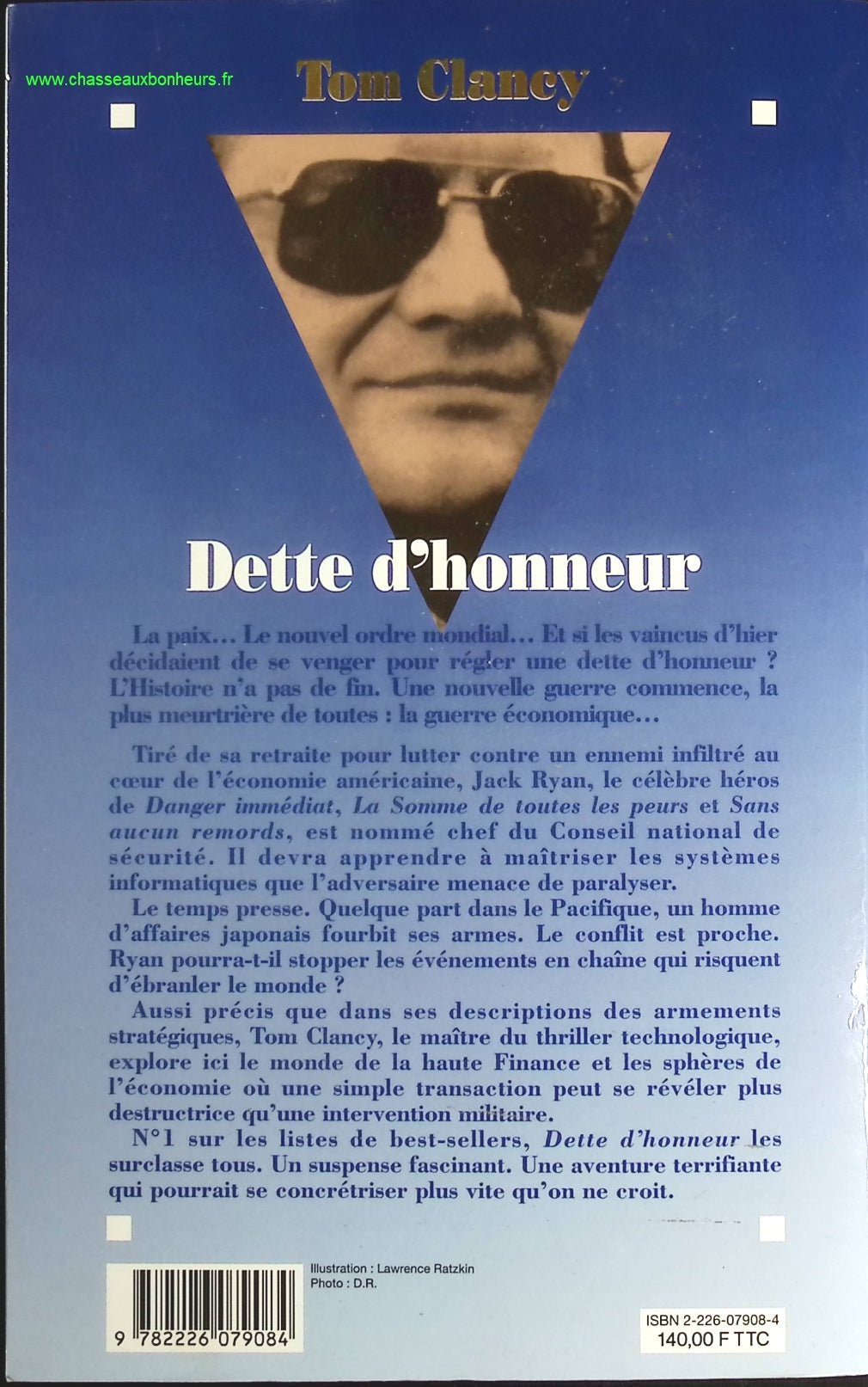 Dette d'honneur - Tome 2 - Tom Clancy - livre