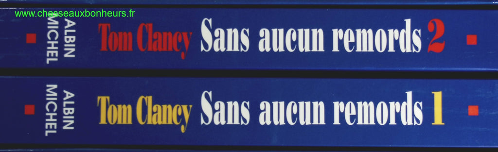 Sans aucun remords - coffret Tome 1 et 2 - Tom Clancy - livre