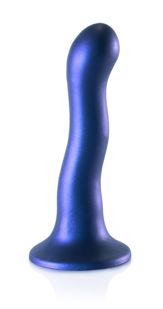 Plug Curvy G-Spot 17 x 3.5cm Bleu