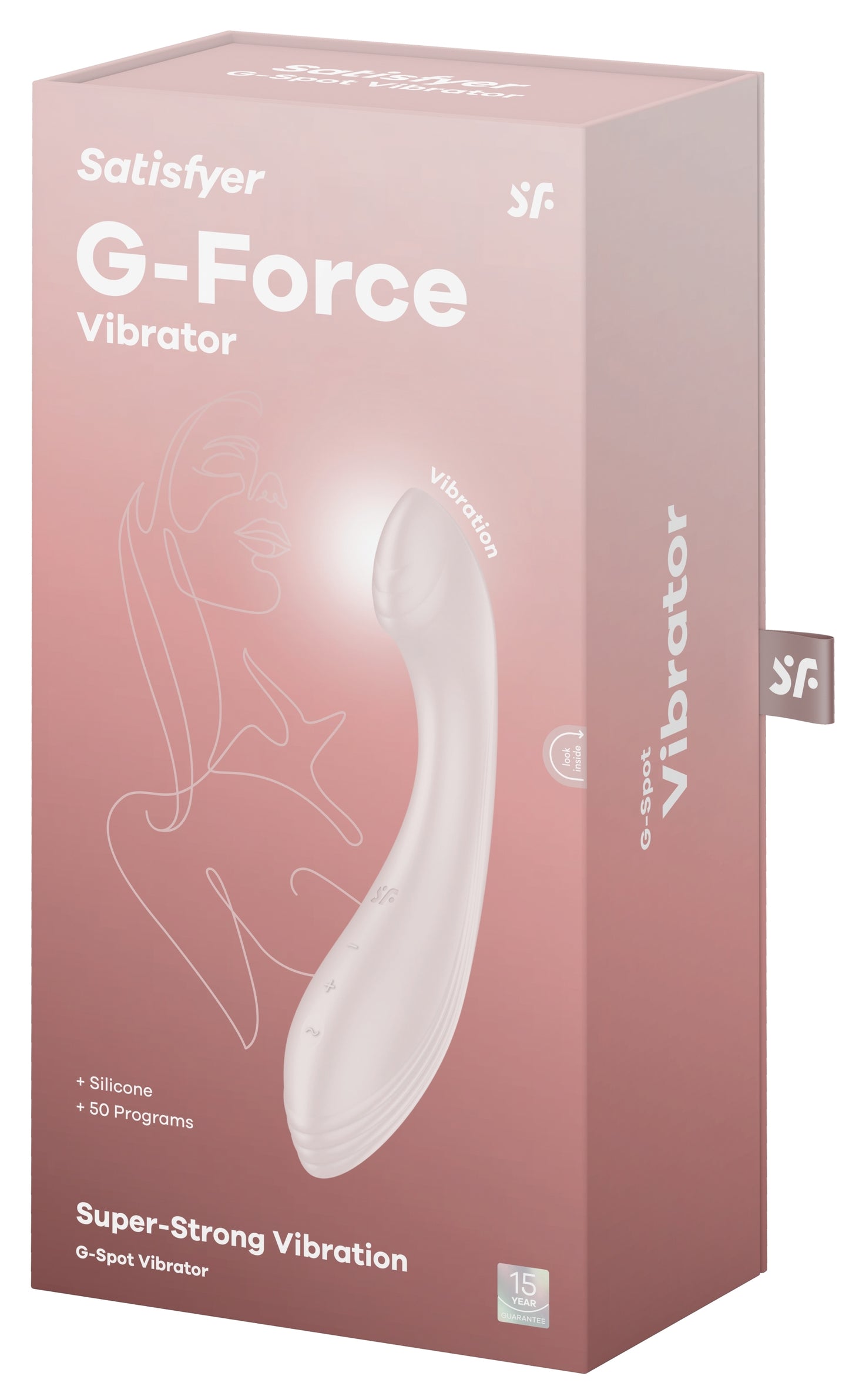 Vibro G-Force 19cm Beige