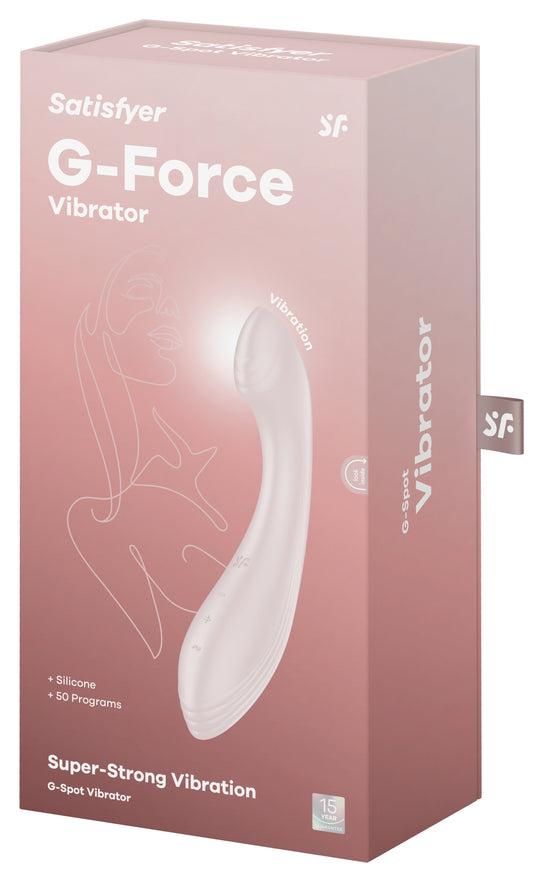 Vibro G-Force 19cm Beige