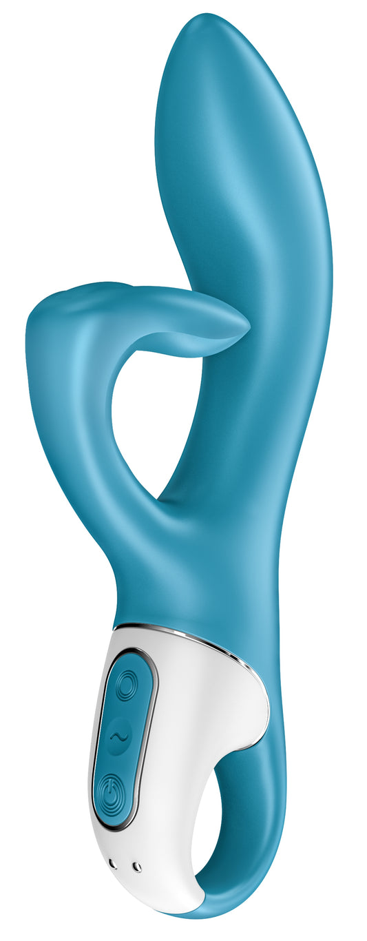 Vibro Rabbit EMBRACE ME Satisfyer 20cm Bleu
